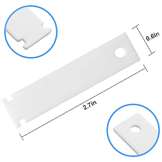 WE1M1067 Dryer Drum Slide Kit for GE Dryer Replacement Parts