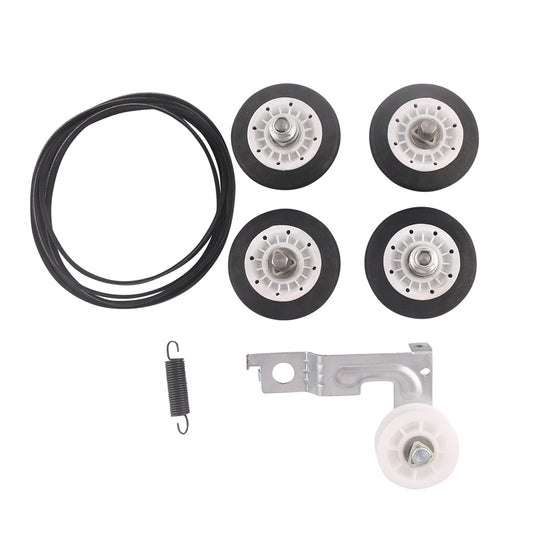 Dryer Repair Kit Compatible with LG Kenmore Dryers Includes 4581EL2002C Dryer Drum Roller Assembly 4400EL2001A Dryer Belt and 4561EL3002A Dryer Motor Idler Pulley