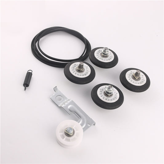 Dryer Repair Kit Compatible with LG Kenmore Dryers Includes 4581EL2002C Dryer Drum Roller Assembly 4400EL2001A Dryer Belt and 4561EL3002A Dryer Motor Idler Pulley
