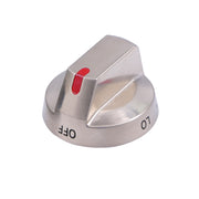 100% Real Metal DG64-00473A (1 PACK)Long Lasting Range Oven Stove Knobs Top Burner Control Dial Knob Oven Replacement Compatible with Samsung Range Oven NX58F5700WS NX58H5600SS NX58H5650WS