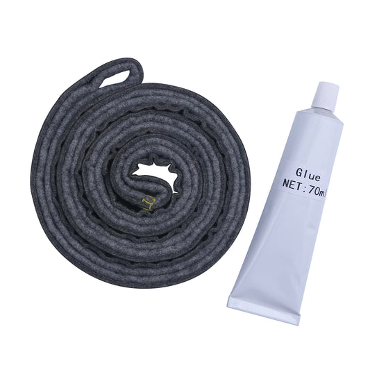 DC97-07618A Dryer Drum Felt Seal Gasket KIT Replacement Part for Samsung Dryers with High Temp Glue -dryer drum felt Fit for Samsung Replaces